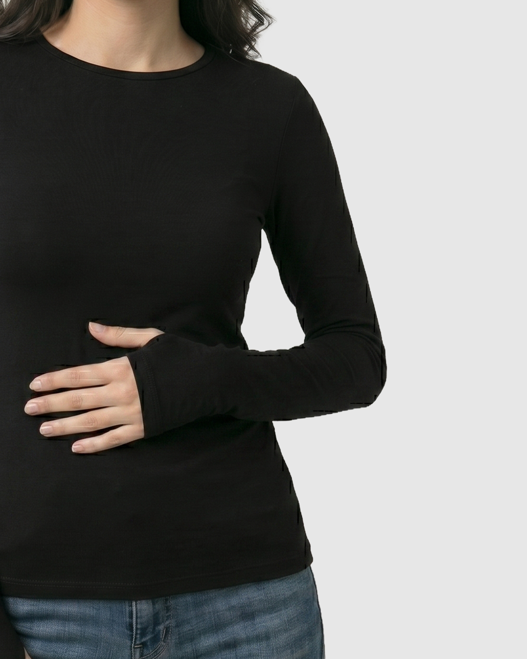 Essential Cotton Long Sleeve Top