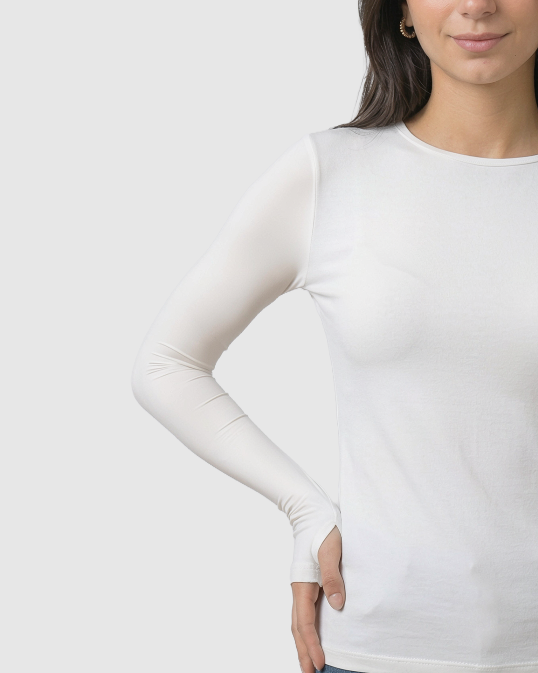 Essential Cotton Long Sleeve Top