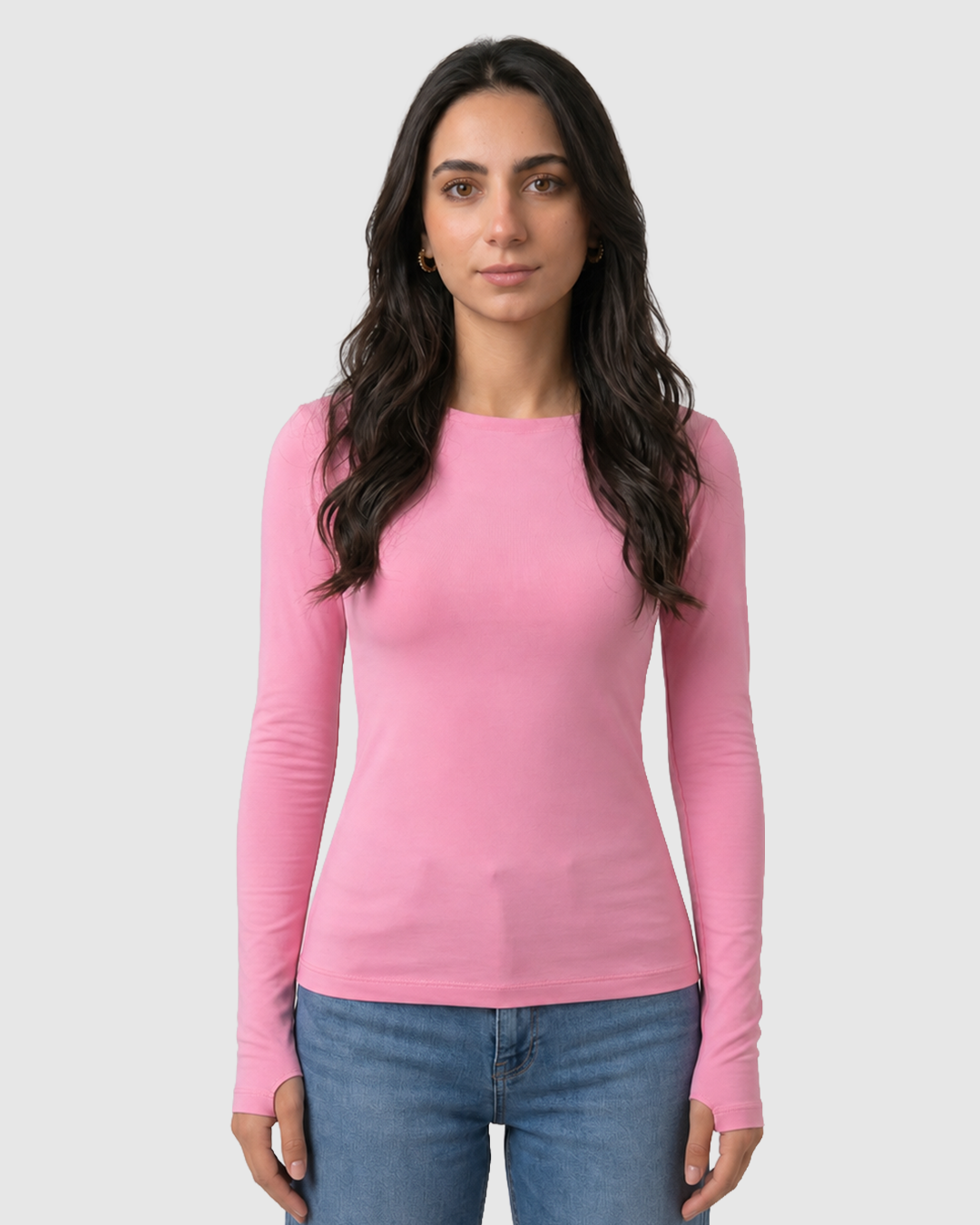 Essential Cotton Long Sleeve Top