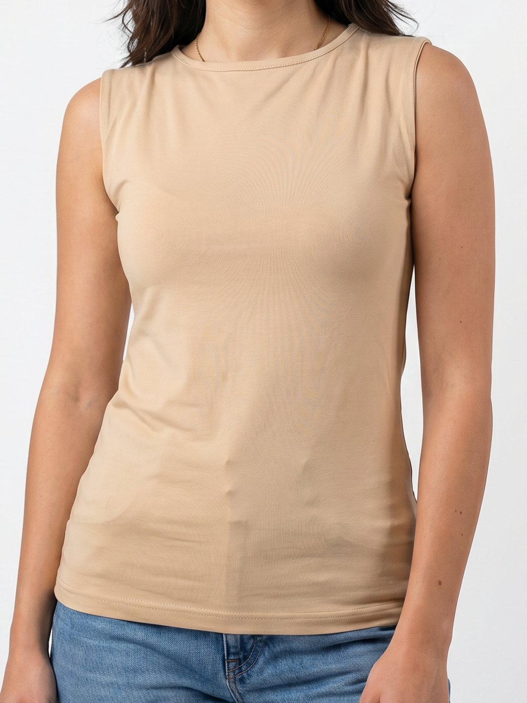 Essential Cotton Sleeveless Top