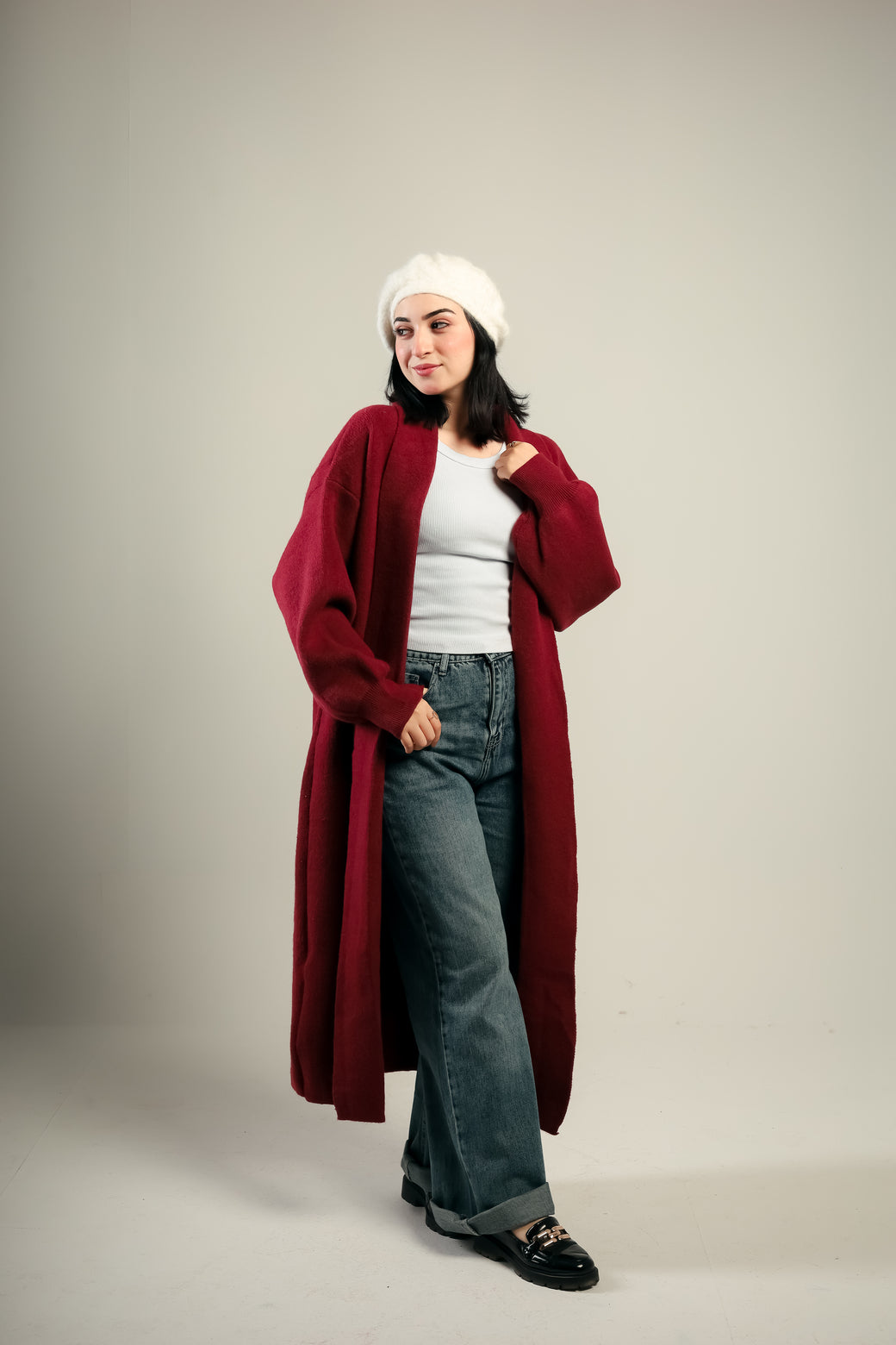 Cozy Knit Long Cardigan