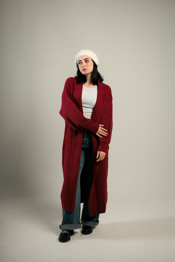 Cozy Knit Long Cardigan