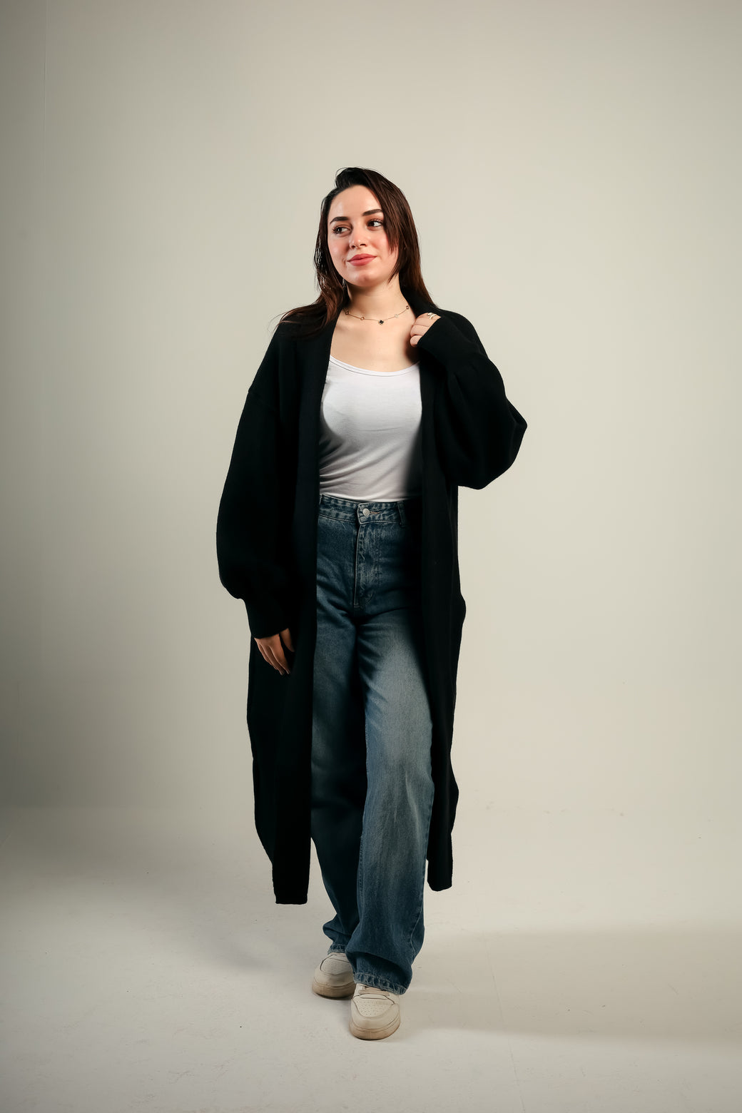 Cozy Knit Long Cardigan