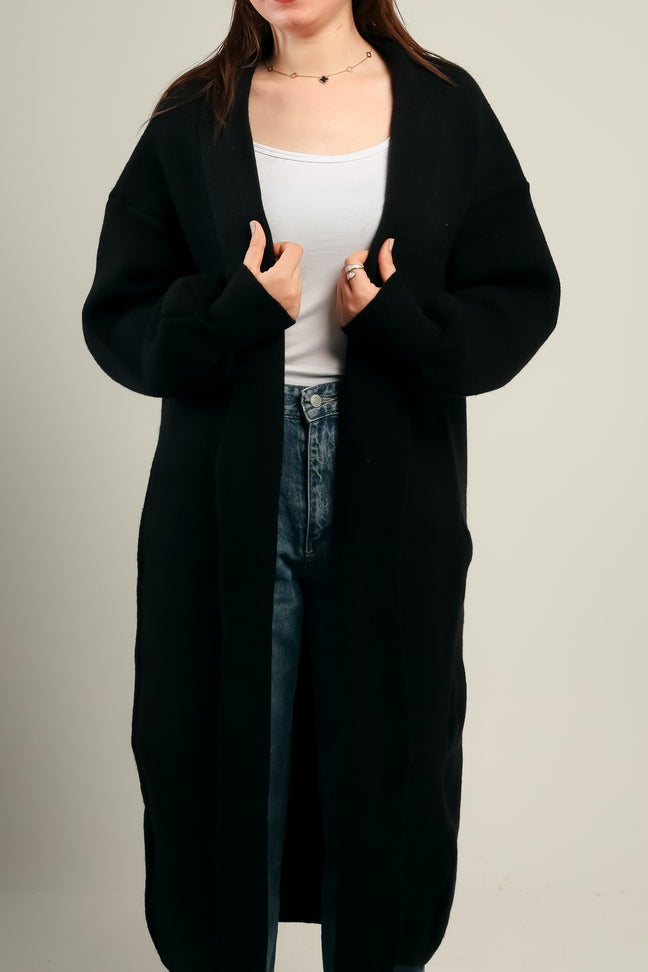 Cozy Knit Long Cardigan